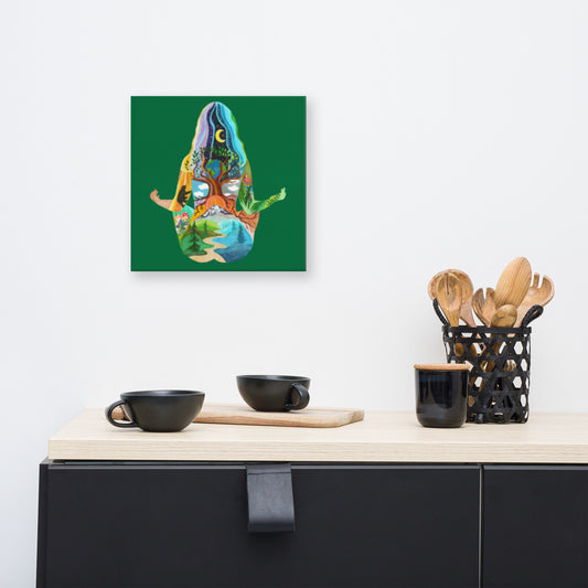 Canvas Bestsellers: "Yoga Gal" Green