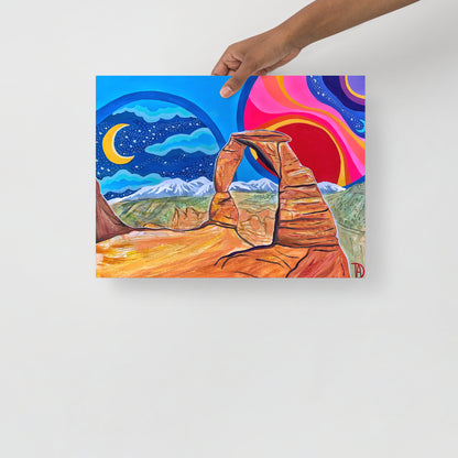 Groovy Prints: "Delicate Arch"