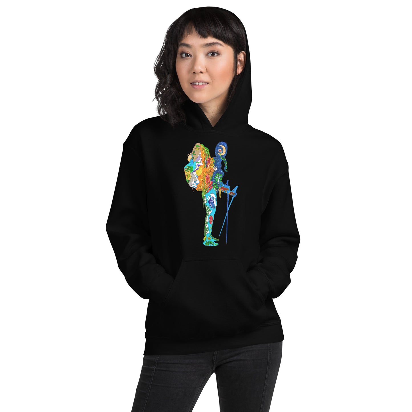 Hiker Gal Unisex Hoodie