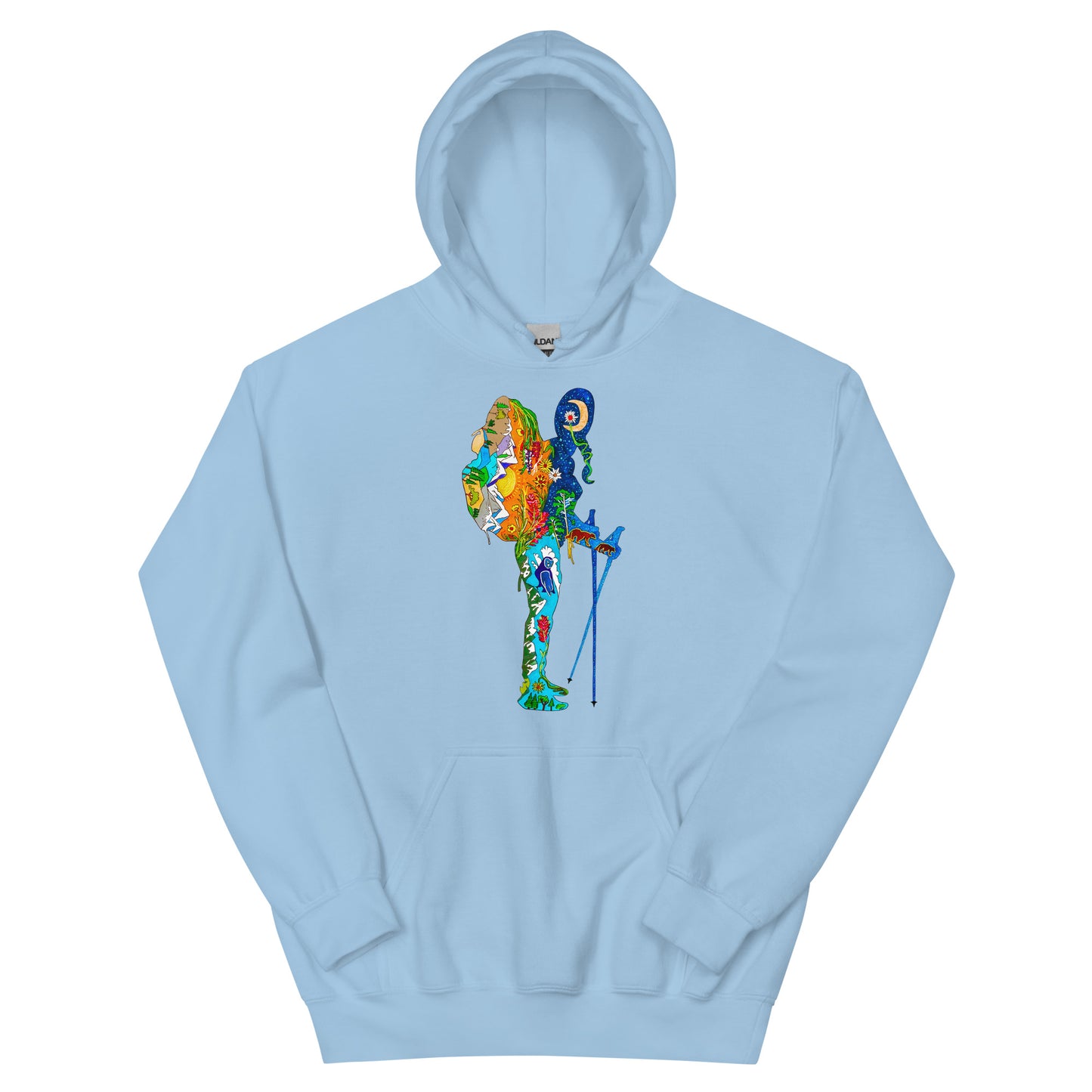 Hiker Gal Unisex Hoodie